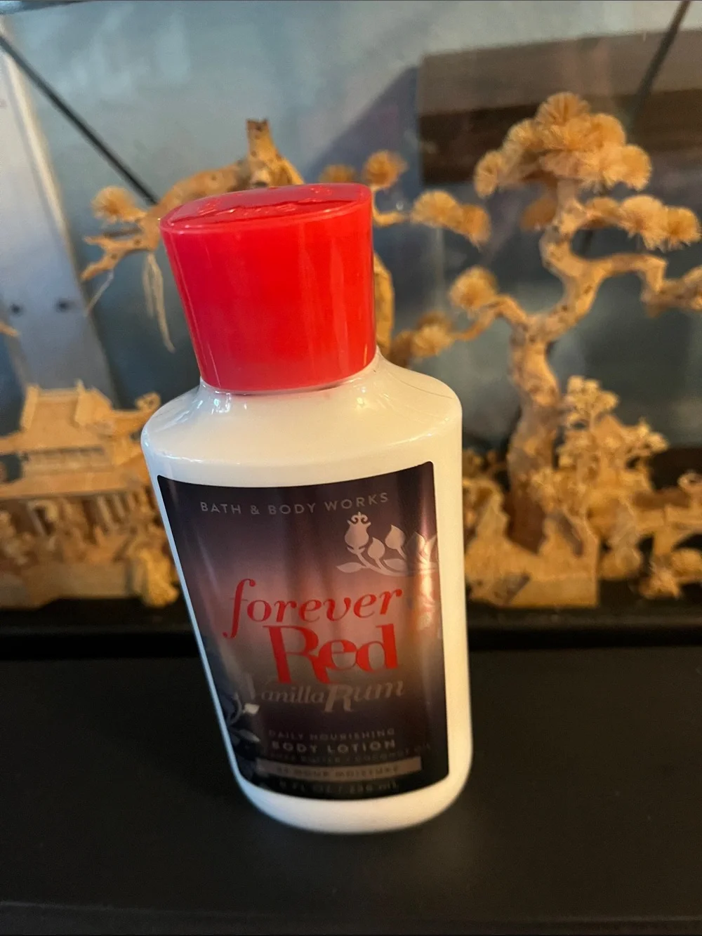 Bath & Body Works Forever Red Body Lotion - Red & White Bottle